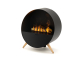 Chimenea vapor de agua PLANIKA Misty efecto llama LED interior negra